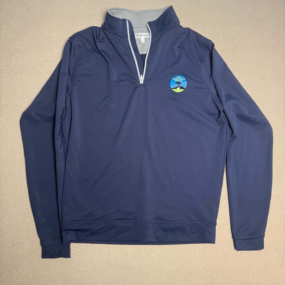 Peter Millar At&T Pebble Beach Pro-Am Perth Performance Quarter-Zip Pullover